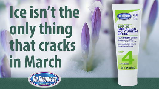 Ice isn’t the only thing that cracks in March