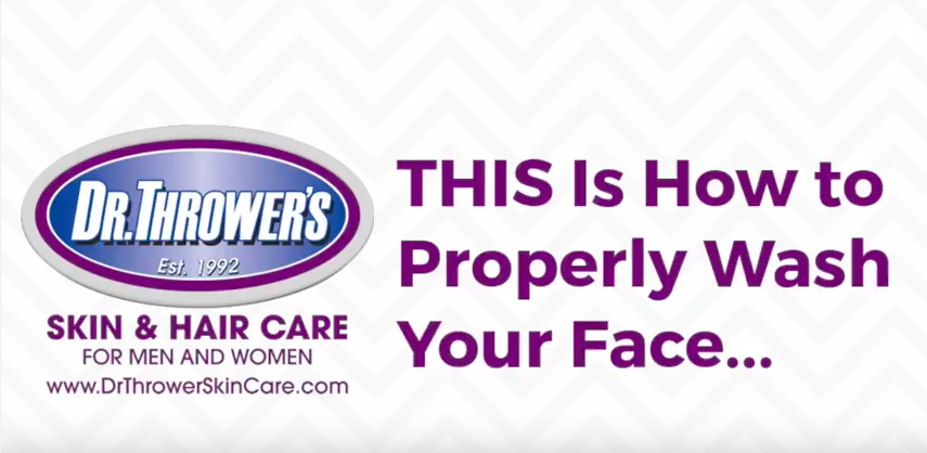 4 Steps to Properly Wash Your Face