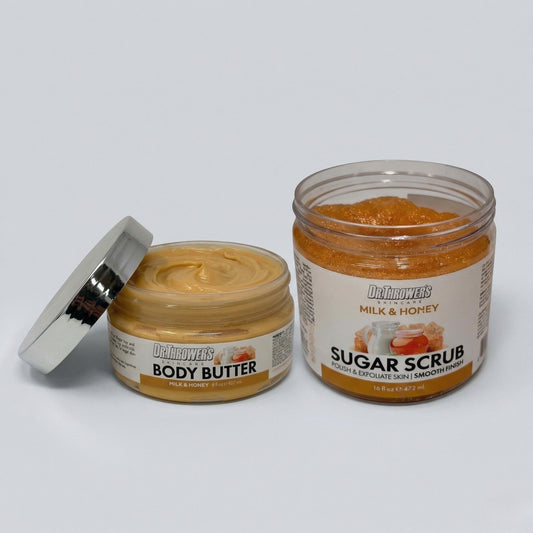 Milk & Honey Scrub & Butter Bundle