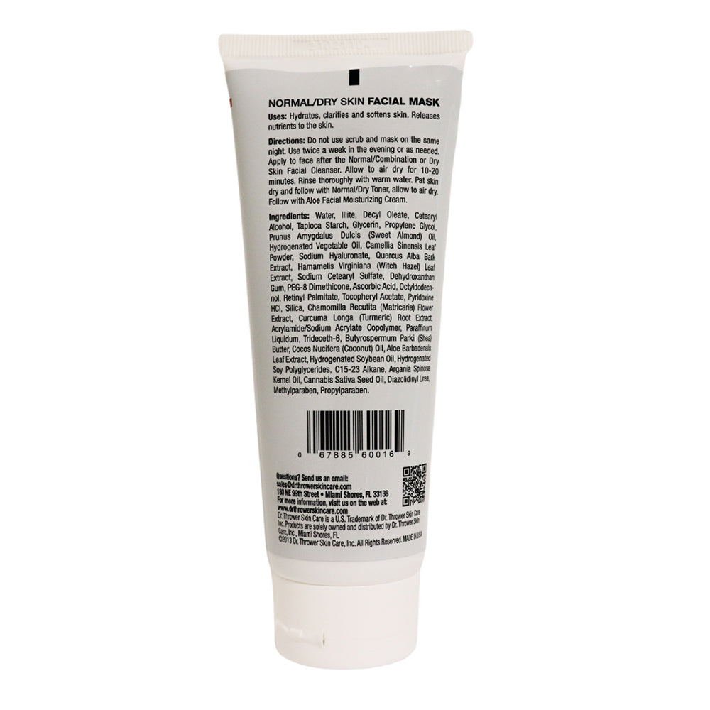 Normal/Dry Skin Mask | Clarifying & Hydrating